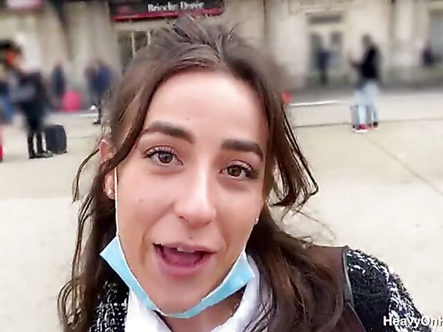 Manea Valentina - Short girl rimming a fat guy and getting ass fucked