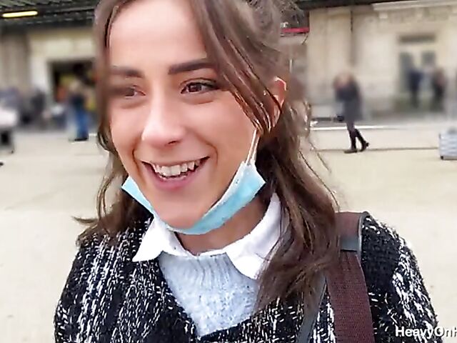 Manea Valentina - Short girl rimming a fat guy and getting ass fucked