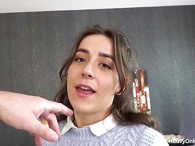 Manea Valentina - Short girl rimming a fat guy and getting ass fucked