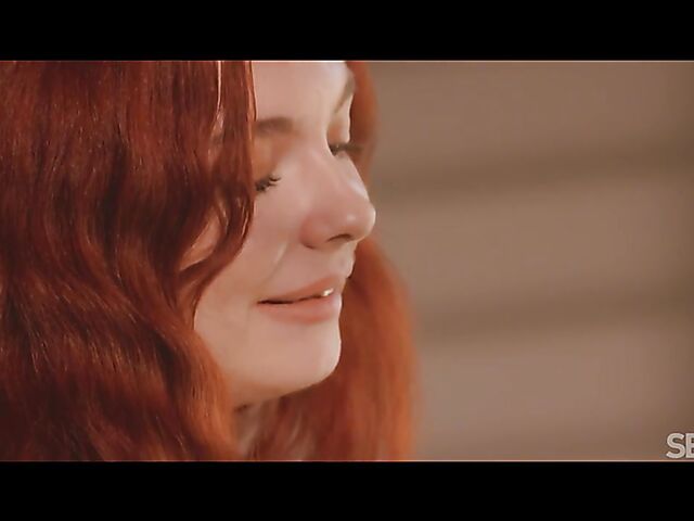 Blonde Nikki Hill and redhead Miss Olivia kinky lesbian loving