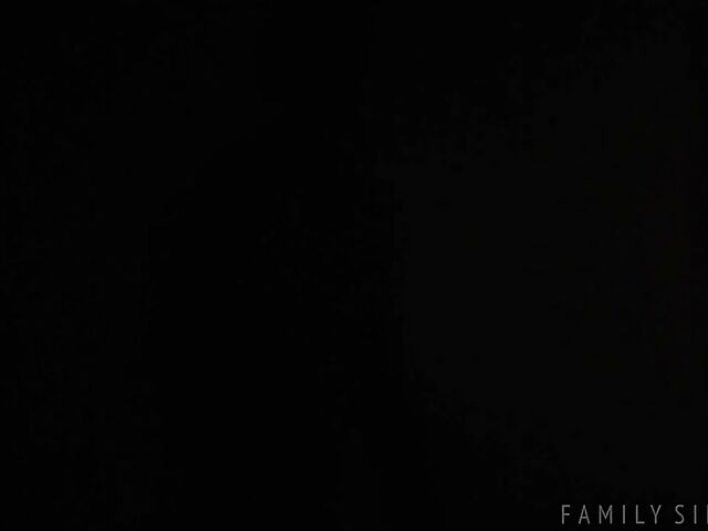 Hot sex before bed with tattooed brunette April Olsen