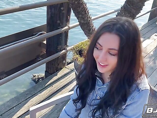 Whitney Wright - Brunette girl rimming and sucking balls during blowjob