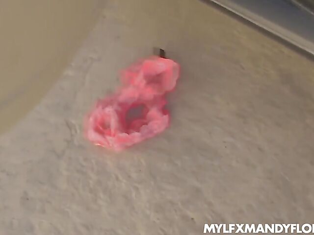 Pretty MILF anal POV with slim Mandy Flores