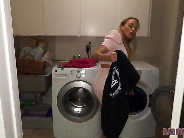 Hot blue-eyed mom POV sex lesson for her stepson featuring Pristine Edge