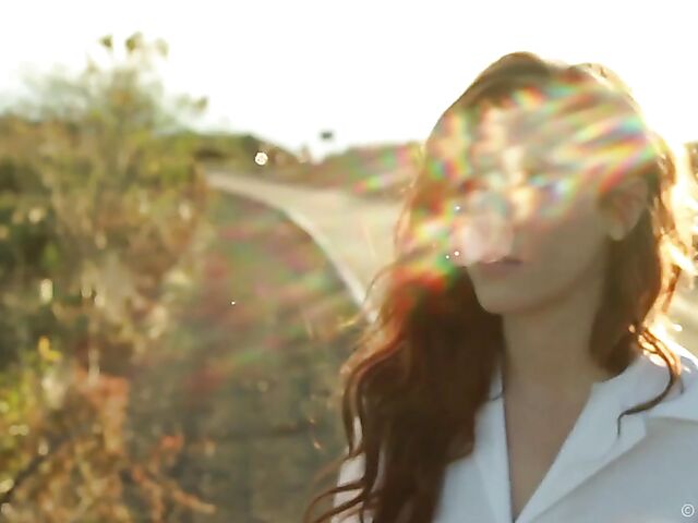 Elle Alexandra - Redhead lesbian memories and masturbation