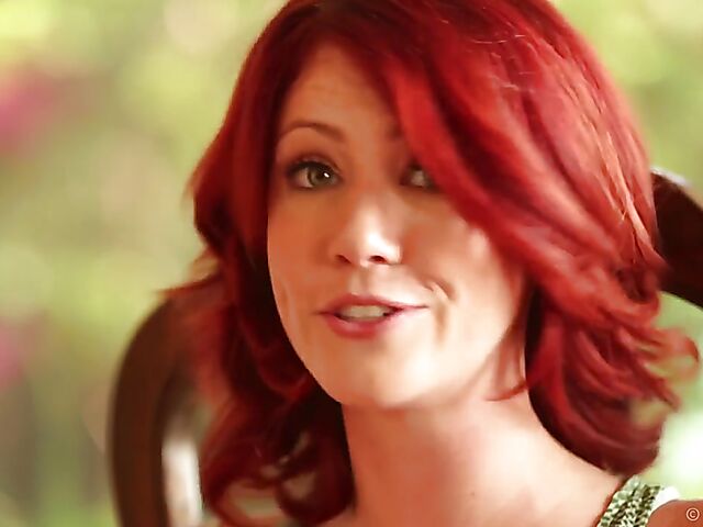 Elle Alexandra - Redhead lesbian memories and masturbation