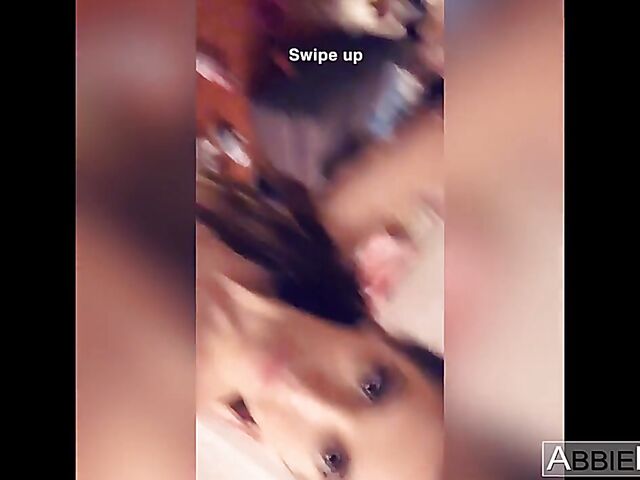 Riley Reid lesbian homemade video with Abbie Maley