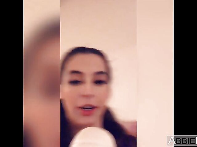 Riley Reid lesbian homemade video with Abbie Maley