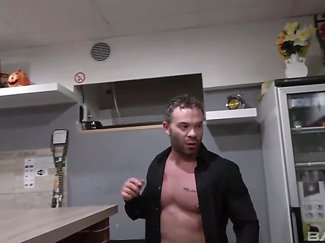 Old and young group parties day and night