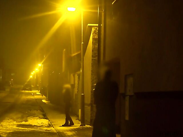 Pickup fuck with a naive slut begging for forgiveness