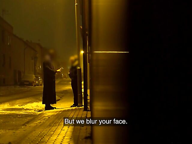 Pickup fuck with a naive slut begging for forgiveness