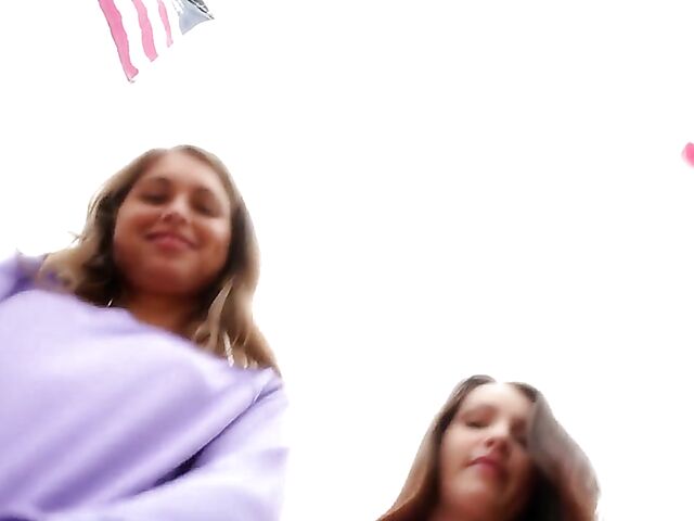 Super cute brunette babe Lola Foxx loves rubbing herself