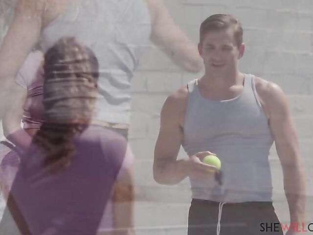 Latin tennis girl Liv Revamped wants anal sex