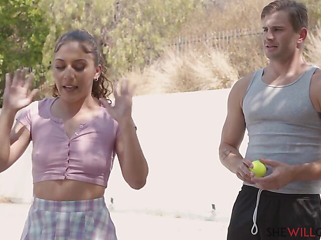 Latin tennis girl Liv Revamped wants anal sex