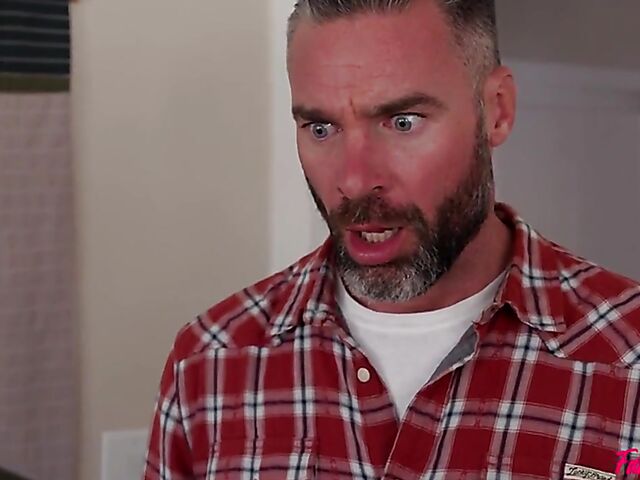 MILF teen family 4some fantasy with Lauren Phillips and Lulu Chu