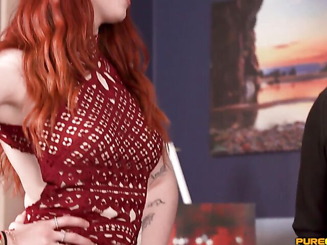 3 ladies CFNM handjob and blowjob with a thief featuring Ellie Louise, Roxi Keogh and Sofia Rex