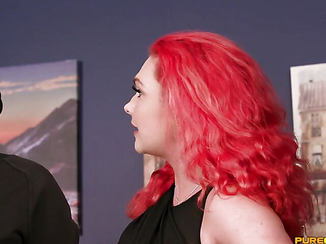 3 ladies CFNM handjob and blowjob with a thief featuring Ellie Louise, Roxi Keogh and Sofia Rex