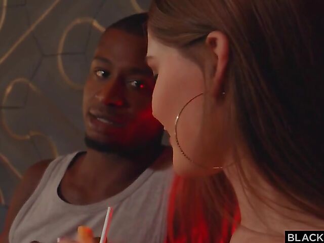 Blacked interracial threesome after dark with bisexual white babes Sonya Blaze and Sybil