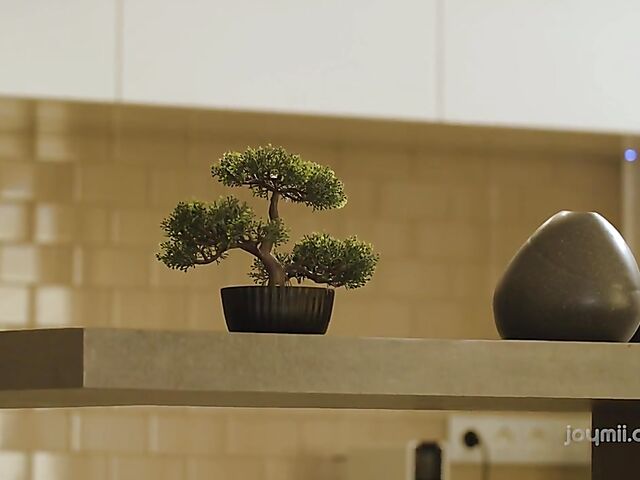 Sex before breakfast with young blonde babe Mimi Cica