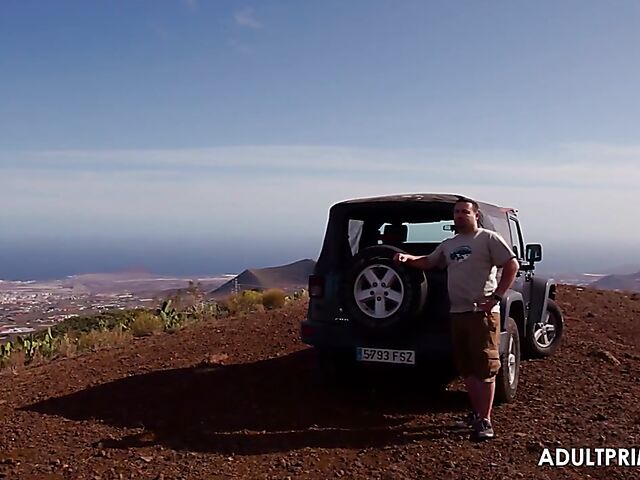 Mea Melone & Nomi - Outdoor threesome with a half-alive