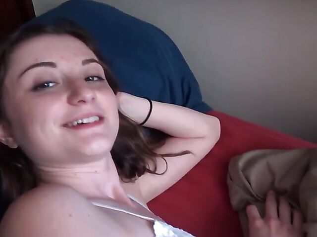 Hailey Little - Cute teen POV fucked from behind