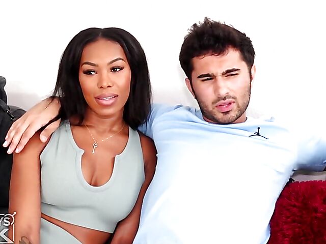 Sexy interracial couple Zane Walker and Nadia Jay