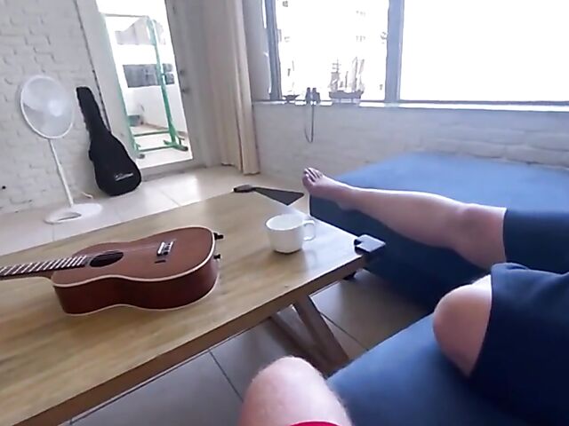 Stay home 1-on-1 and threesome POV fuck with cute Eliza Eves