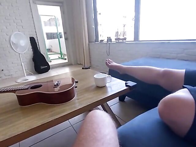 Stay home 1-on-1 and threesome POV fuck with cute Eliza Eves