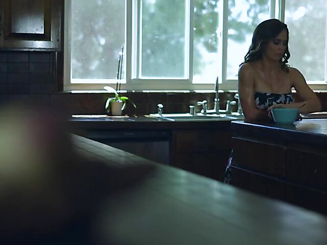 Young and curious Lily Larimar licks her lesbian stepmom Cherie Deville