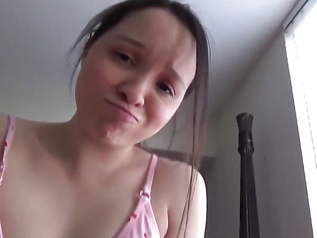 Teen braces blowjob and sex POV with Rosie Riches