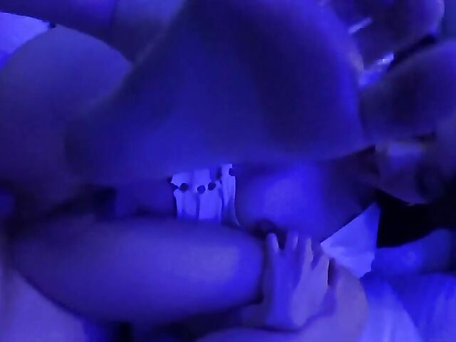 Riley Jean - Adorable brunette teen POV fucked in the dark