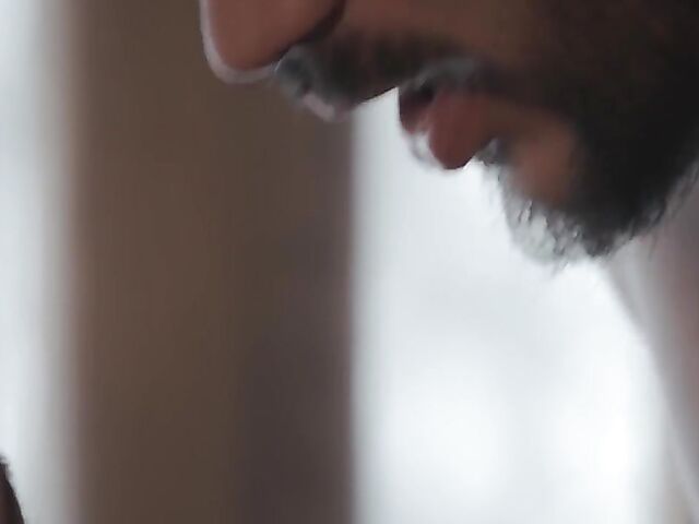 Wintertime slow and sensual sex in a cozy hut with Cherry Kiss