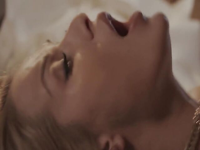 Wintertime slow and sensual sex in a cozy hut with Cherry Kiss