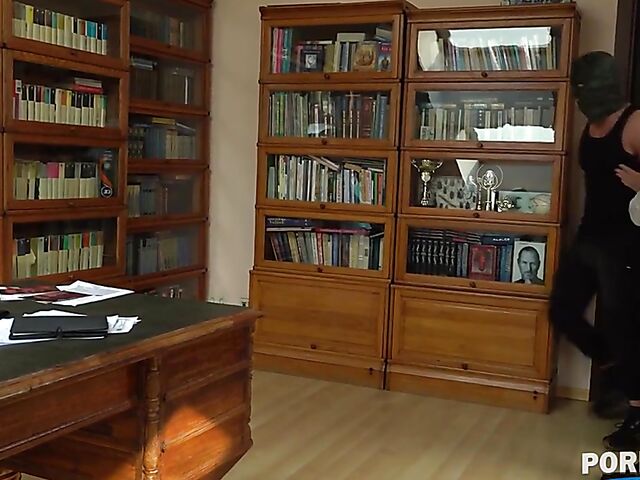 Lara Frost - Flexible redhead gangbang DP with three guys