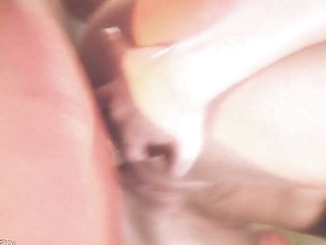 Blonde pornstar Aurora Snow and a long-haired man have a good time