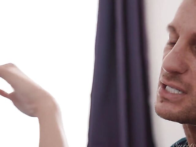 Professor Mclane gets seduced by adorable asian babe Alexia Anders