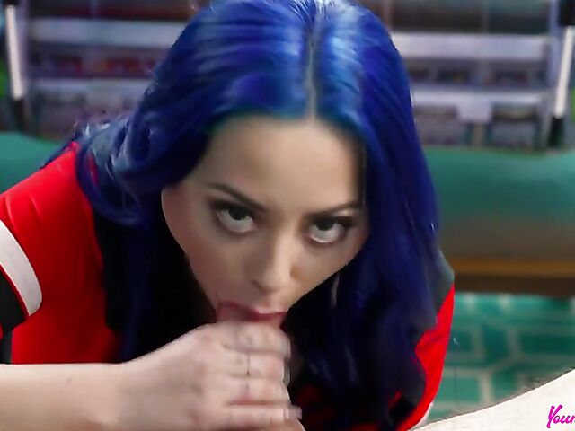 MILF threesome in uniform with Eve Marlowe and Summer Vixen