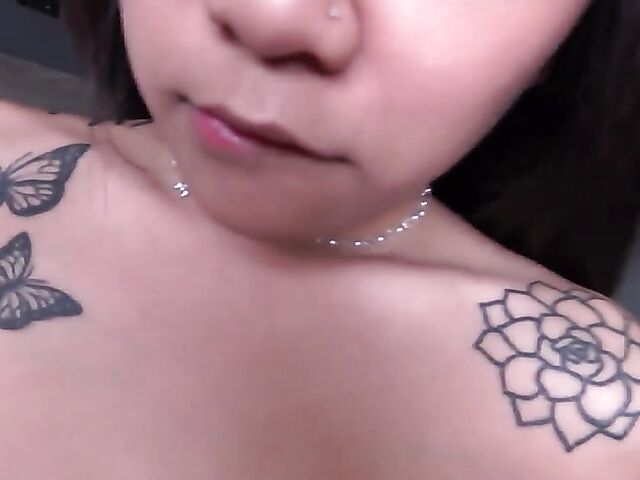 Yumi Sin - In bed with young asian stepsister from your point of view