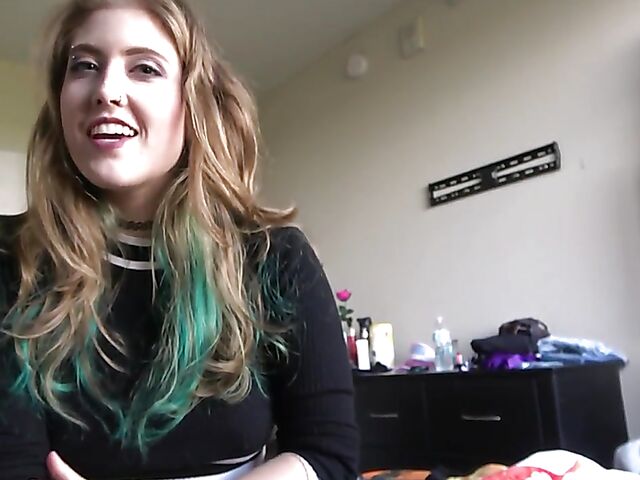 POV fuck with pierced PAWG stepsis Electra Rayne