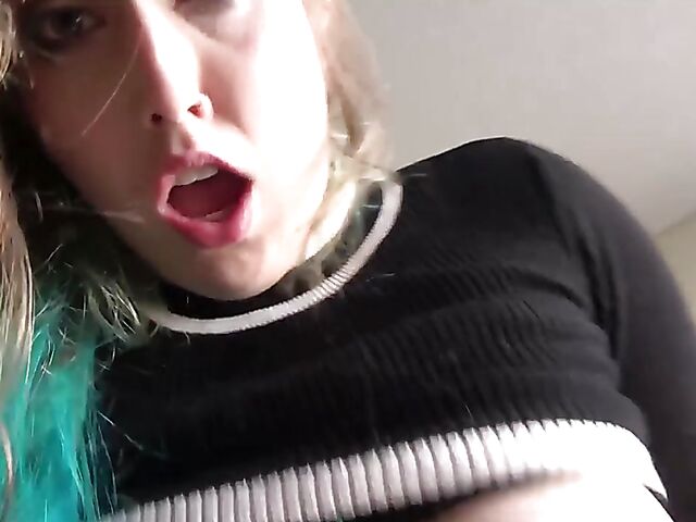 POV fuck with pierced PAWG stepsis Electra Rayne