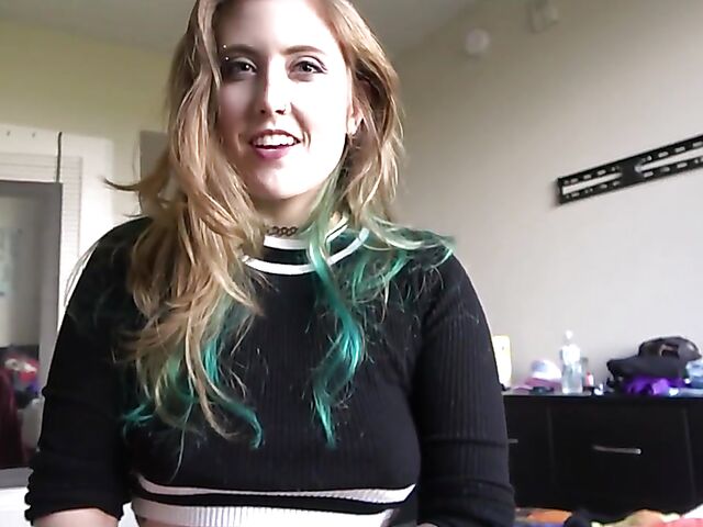 POV fuck with pierced PAWG stepsis Electra Rayne