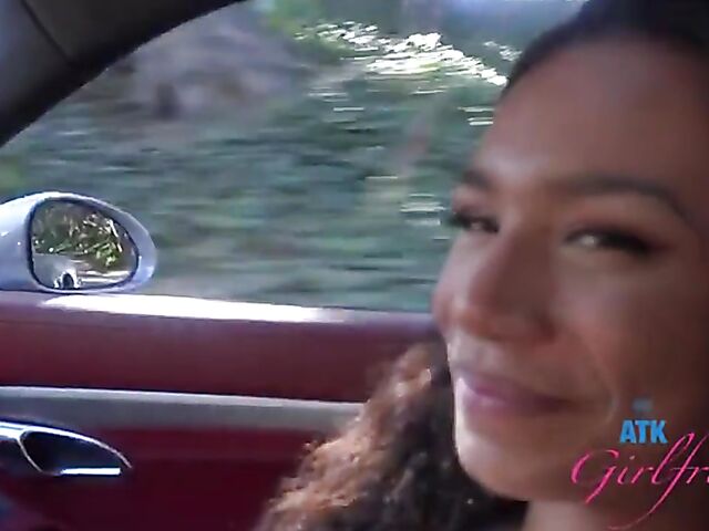 POV ebony girlfriend Kitt Lacey gets loved