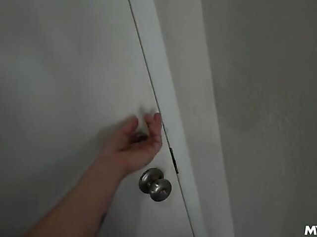 Skinny MILF POV fuck session with her step-nephew featuring Aila Donovan