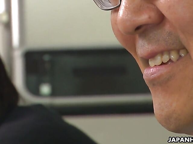 Reiko Kobayakawa - Big tits Japanese secretary in pantyhose gets vibrated in the office