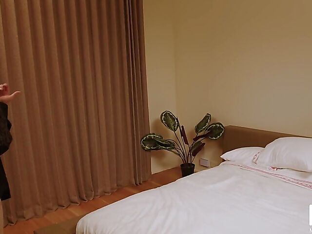 Skinny teen blonde Scarlett Hampton fucks in stockings