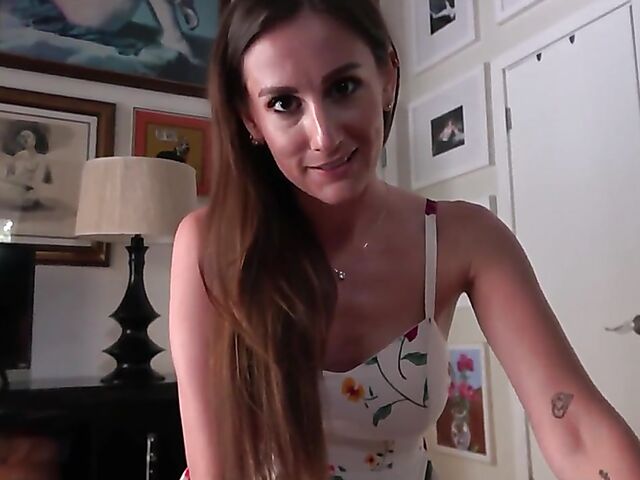 Sexy stepmom POV with her eager stepson featuring Ally Cooper