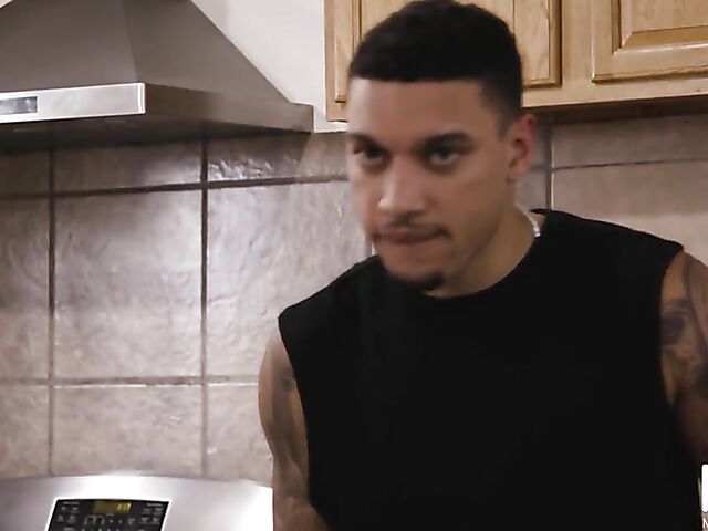 Pierced busty brunette Payton Preslee fucks like a champ