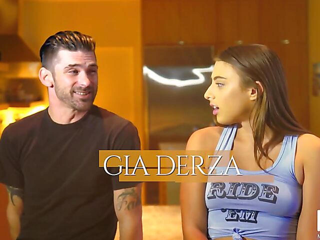 Hot natural girl Gia Derza gets ass fucked