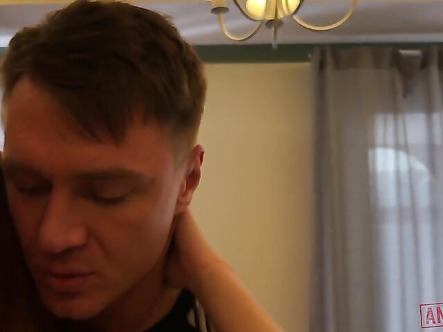 POV threesome anal with insatiable Lelya