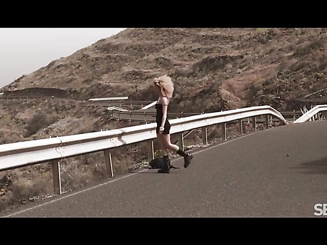 Erotic sex with curly hitchhiker Geishakyd